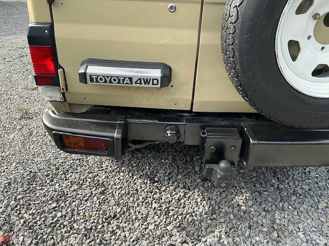 1987 toyota land cruiser bj73 - afbeelding 10 van  42