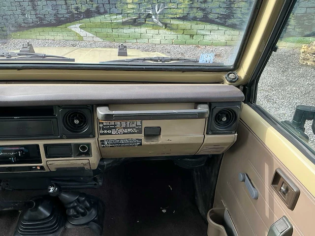 1987 toyota land cruiser bj73 - afbeelding 21 van  42