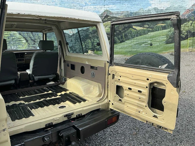 1987 toyota land cruiser bj73 - afbeelding 27 van  42