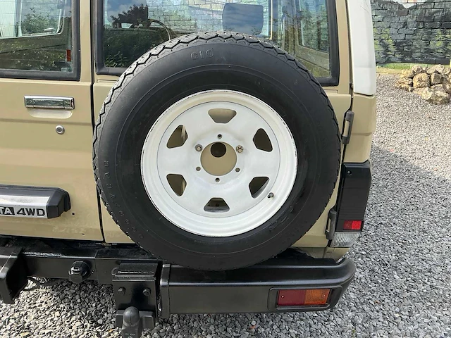 1987 toyota land cruiser bj73 - afbeelding 9 van  42