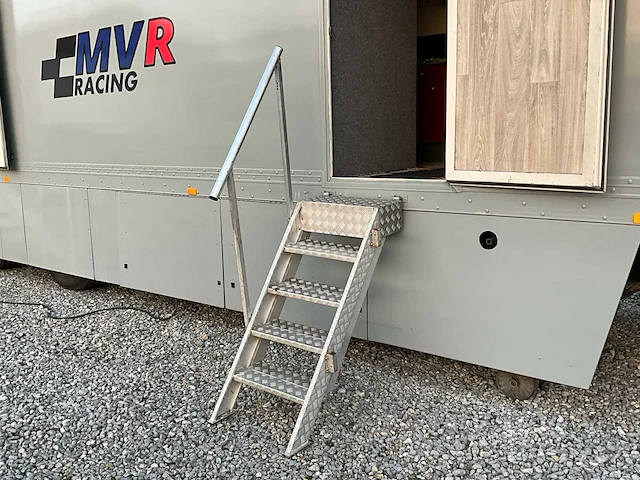 1987 van hool s212 motorsport trailer (compleet ingericht) - afbeelding 4 van  93