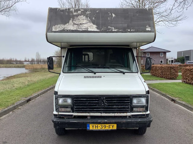 1988 - peugeot - j5 280 g52 kampeerauto - camper - afbeelding 25 van  29
