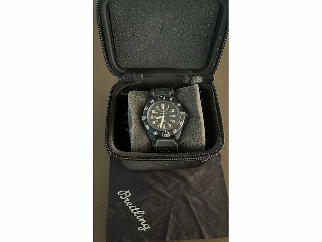 1988 breitling colt military horloge - afbeelding 3 van  6