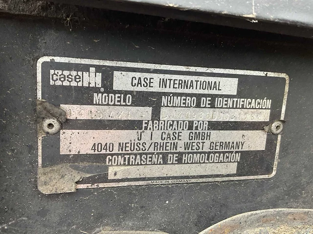 1988 case ih 1455 xl vierwielaangedreven landbouwtractor - afbeelding 31 van  38