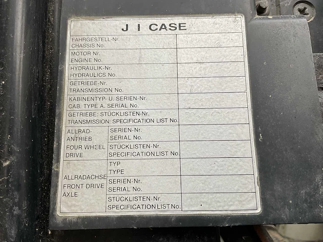 1988 case ih 1455 xl vierwielaangedreven landbouwtractor - afbeelding 32 van  38