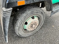 1988 daf 800 kipper vrachtwagen met kraan - afbeelding 6 van  33