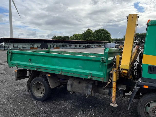 1988 daf 800 kipper vrachtwagen met kraan - afbeelding 14 van  33