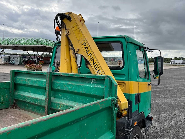 1988 daf 800 kipper vrachtwagen met kraan - afbeelding 15 van  33