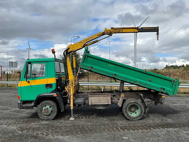 1988 daf 800 kipper vrachtwagen met kraan - afbeelding 23 van  33