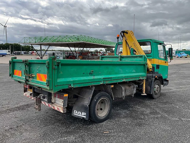 1988 daf 800 kipper vrachtwagen met kraan - afbeelding 31 van  33