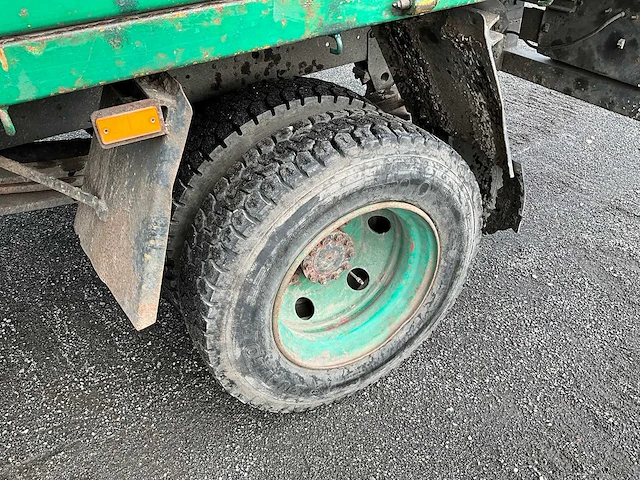 1988 daf 800 kipper vrachtwagen met kraan - afbeelding 4 van  33