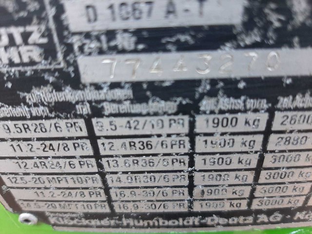 1988 deutz-fahr dx 3.50 vierwielaangedreven landbouwtractor - afbeelding 5 van  64