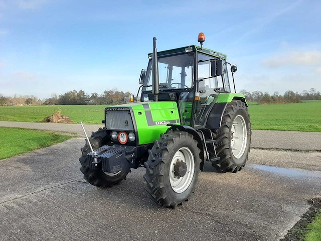 1988 deutz-fahr dx 3.50 vierwielaangedreven landbouwtractor - afbeelding 1 van  64