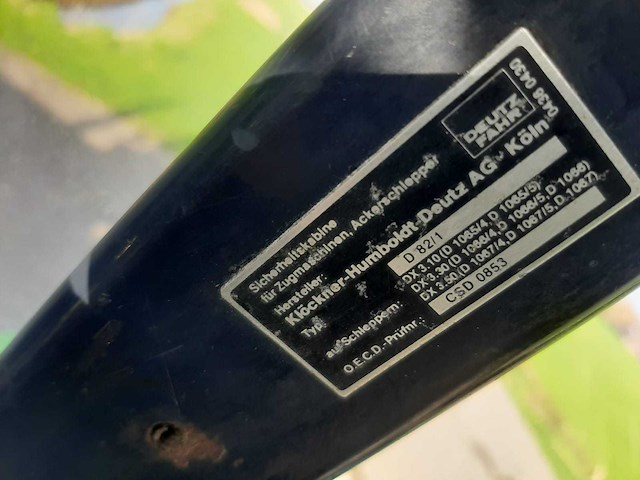1988 deutz-fahr dx 3.50 vierwielaangedreven landbouwtractor - afbeelding 54 van  64