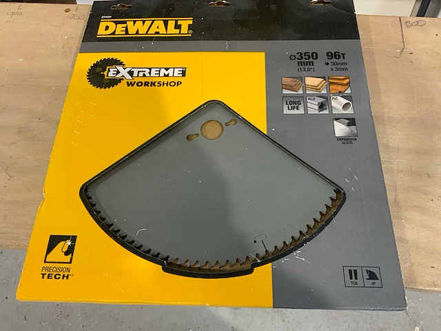 1988 dewalt 1600-s afkortcirkelzaagmachine - afbeelding 3 van  17