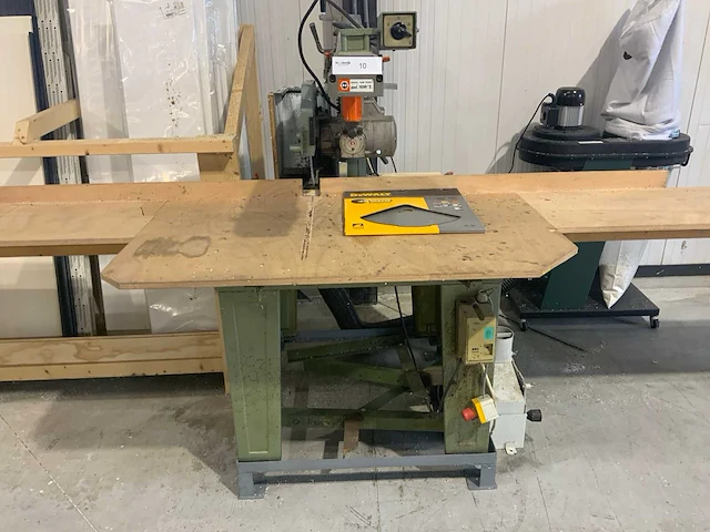 1988 dewalt 1600-s afkortcirkelzaagmachine - afbeelding 11 van  17