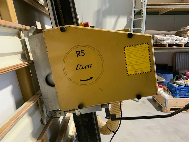 1988 elcon r-8 platen opdeelzaagmachine - afbeelding 9 van  14