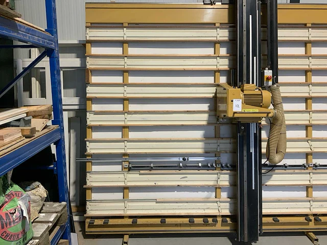 1988 elcon r-8 platen opdeelzaagmachine - afbeelding 13 van  14