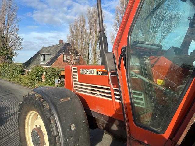 1988 fiat 100-90 dt vierwielaangedreven landbouwtractor - afbeelding 4 van  20