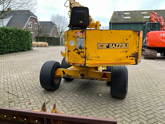 1988 icar bazzoli b3 getrokken graafmachine - afbeelding 13 van  25