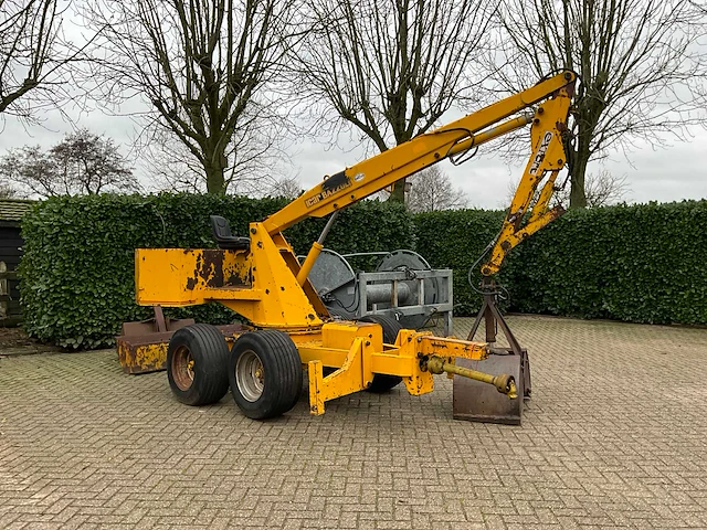 1988 icar bazzoli b3 getrokken graafmachine - afbeelding 12 van  25