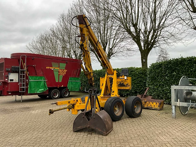 1988 icar bazzoli b3 getrokken graafmachine - afbeelding 20 van  25