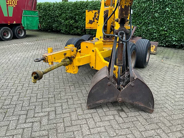 1988 icar bazzoli b3 getrokken graafmachine - afbeelding 21 van  25