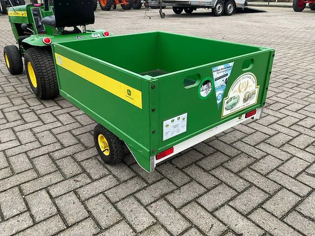 1988 john deere mtd l11 tractor met aanhanger - afbeelding 9 van  22