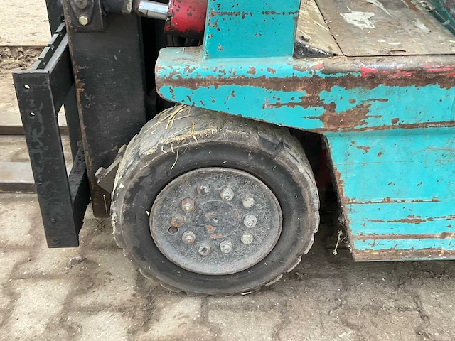 1988 kalmar ef 1.5 vorkheftruck - afbeelding 16 van  16