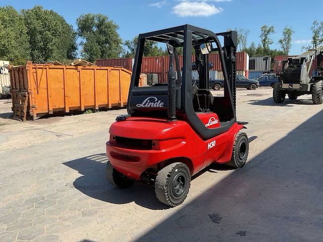 1988 linde h30 vorkheftruck - afbeelding 5 van  11