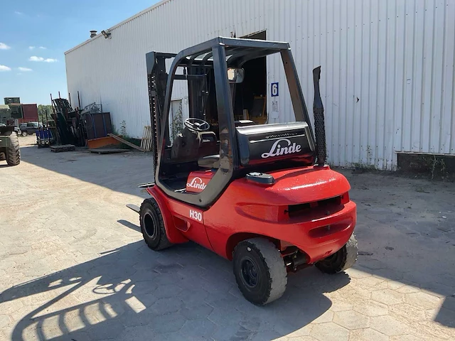 1988 linde h30 vorkheftruck - afbeelding 6 van  11