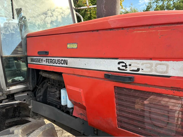 1988 massey ferguson 3630 tweewielaangedreven landbouwtractor - afbeelding 19 van  62