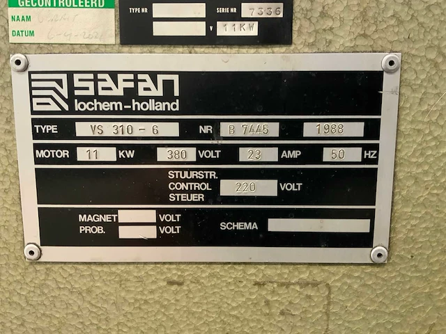 1988 safan vs 310 - 6 guillotineschaar - afbeelding 6 van  15