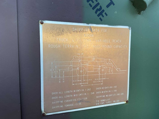 1988 skytrack 6000m verreiker - afbeelding 12 van  16