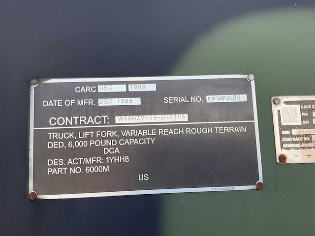 1988 skytrack 6000m verreiker - afbeelding 13 van  16