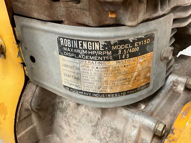 1988 weber vc15a trilplaat - afbeelding 7 van  7