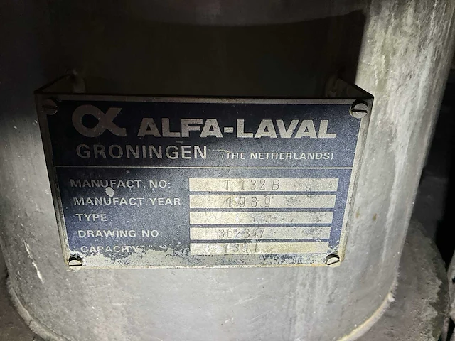 1989 alfa-laval verticale opslagmengtank c (4x) - afbeelding 15 van  24