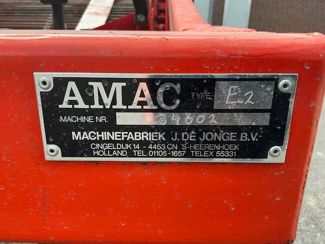 1989 amac e2 uienlader - afbeelding 24 van  30