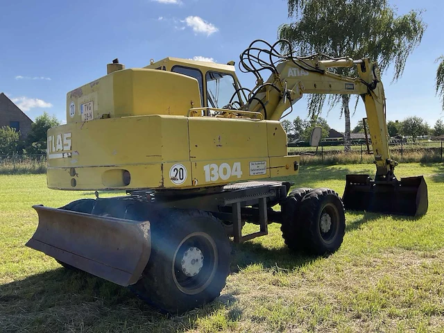 1989 atlas 1304k banden graafmachine - afbeelding 23 van  33