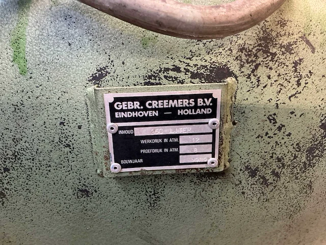 1989 cremers cst-600 zuigercompressor - afbeelding 5 van  14
