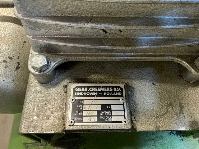 1989 cremers cst-600 zuigercompressor - afbeelding 6 van  14
