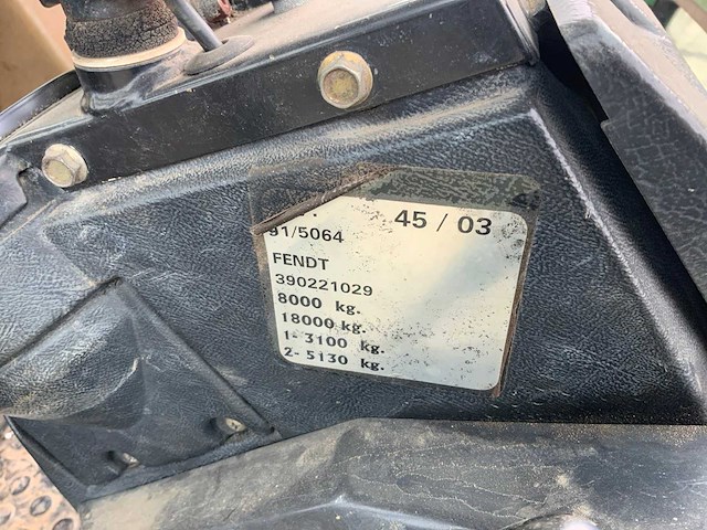 1989 fendt f390gta automatische plantmachine - afbeelding 35 van  44