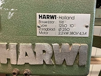 1989 harwi 1250 105 verticale platenzaag - afbeelding 6 van  6