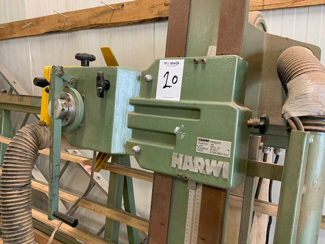 1989 harwi 1250 verticale platenzaag - afbeelding 4 van  5
