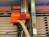 1989 holz-her 1265 super-cut verticale platenzaag - afbeelding 3 van  12