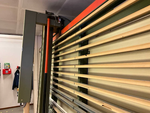1989 holz-her 1265 super-cut verticale platenzaag - afbeelding 10 van  12
