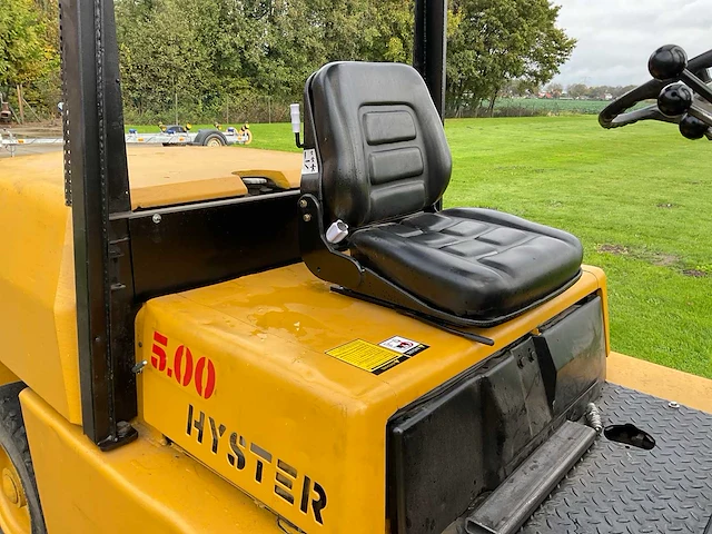 1989 hyster h5.00xl vorkheftruck - afbeelding 6 van  26
