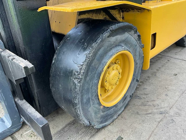 1989 hyster h5.00xl vorkheftruck - afbeelding 10 van  26