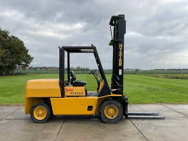 1989 hyster h5.00xl vorkheftruck - afbeelding 21 van  26