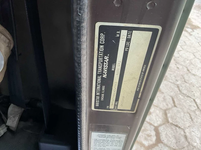 1989 international 4600 legervoertuig - afbeelding 15 van  15